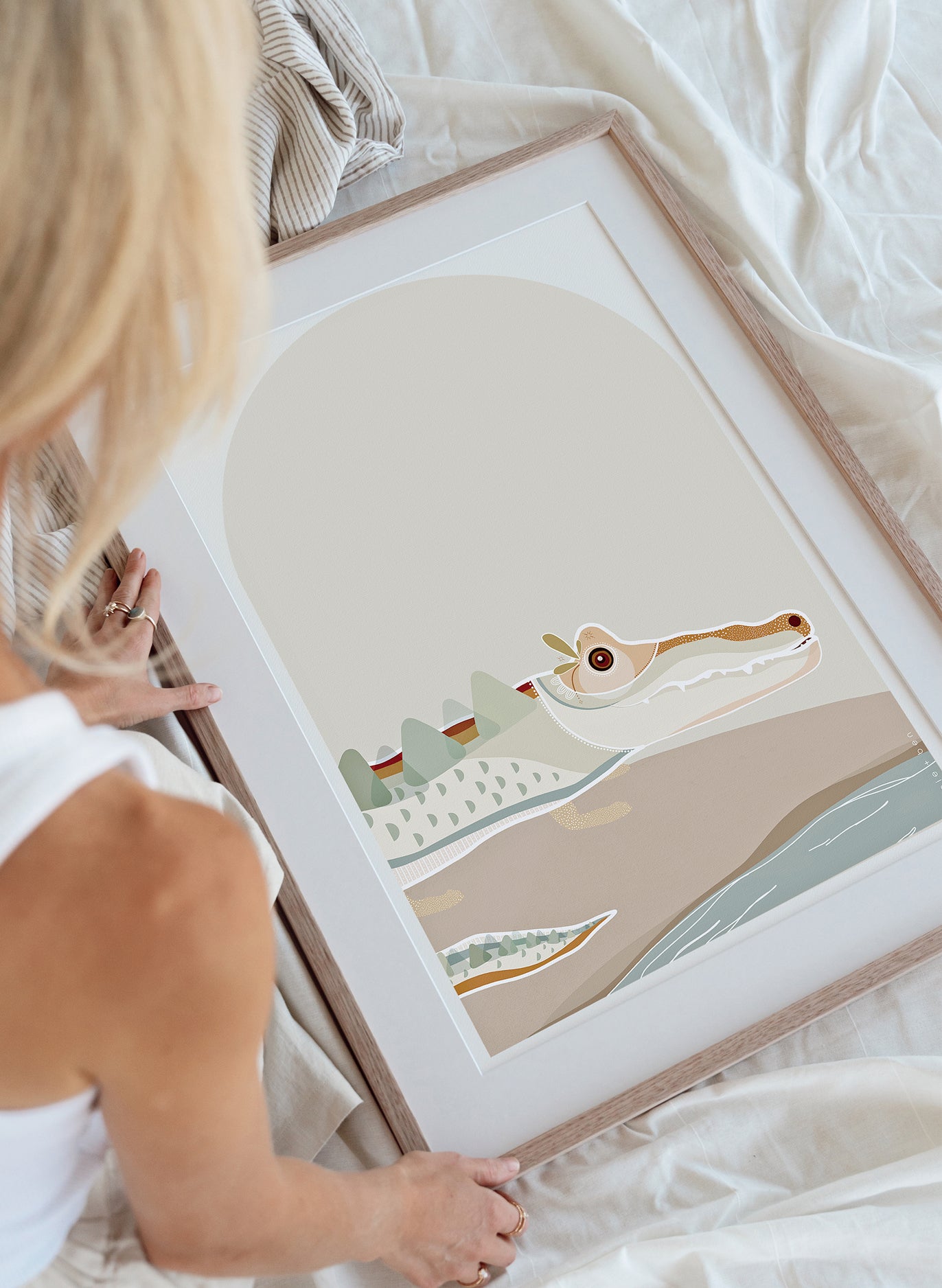 CROCODILE ARTWORK