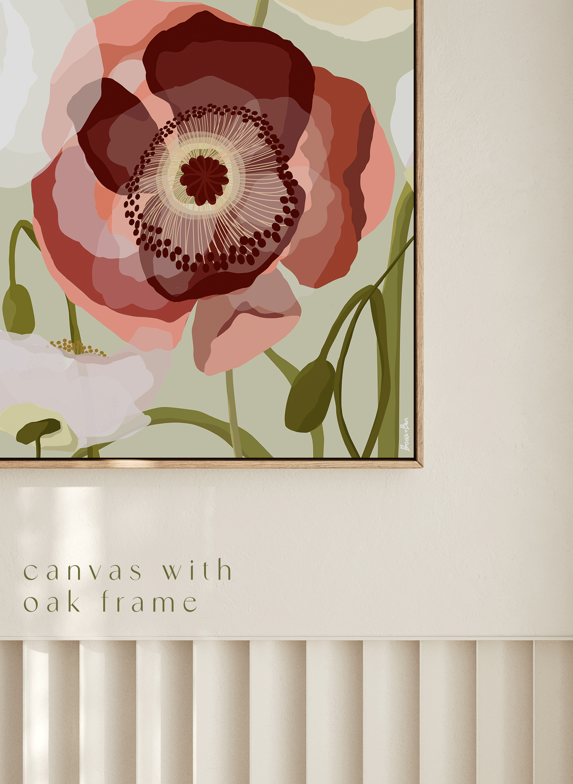 POPPY BLOOM 1 ~ PISTACHIO