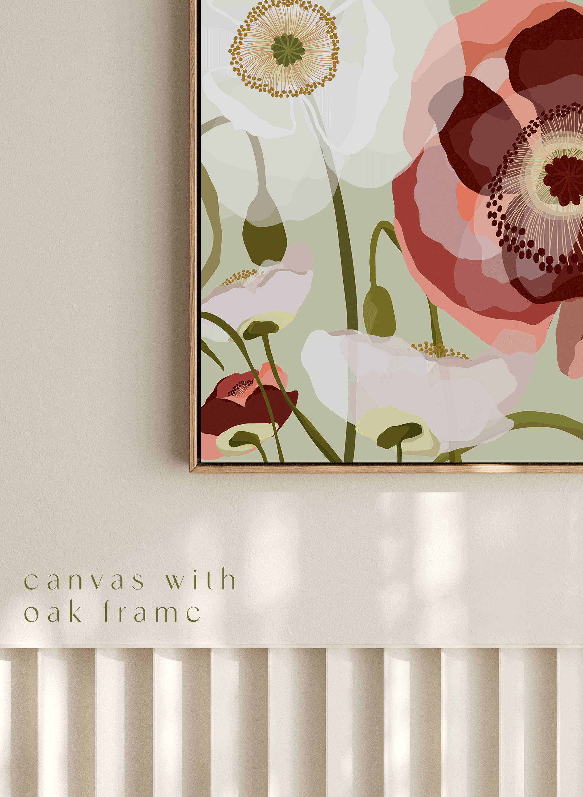 POPPY BLOOM 1 ~ PISTACHIO