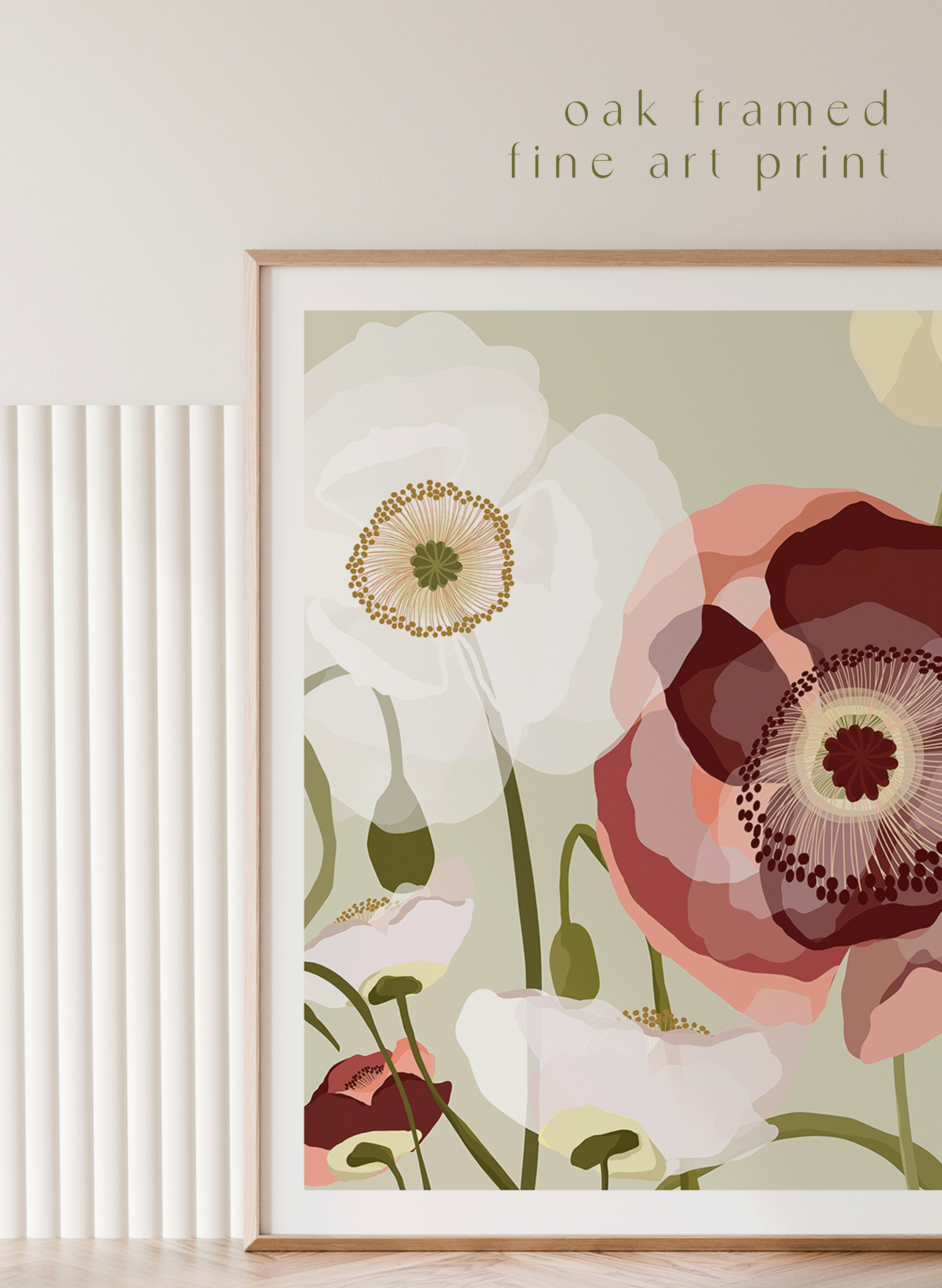 POPPY BLOOM 1 ~ PISTACHIO