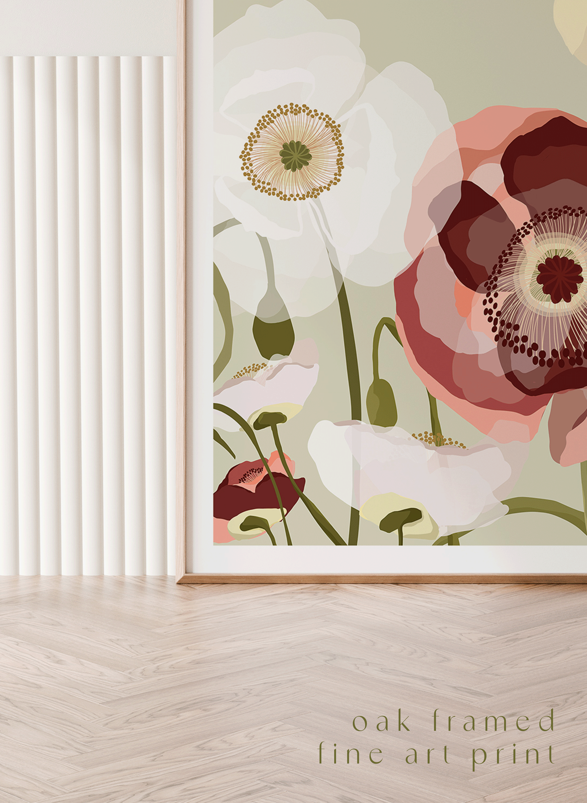 POPPY BLOOM 1 ~ PISTACHIO