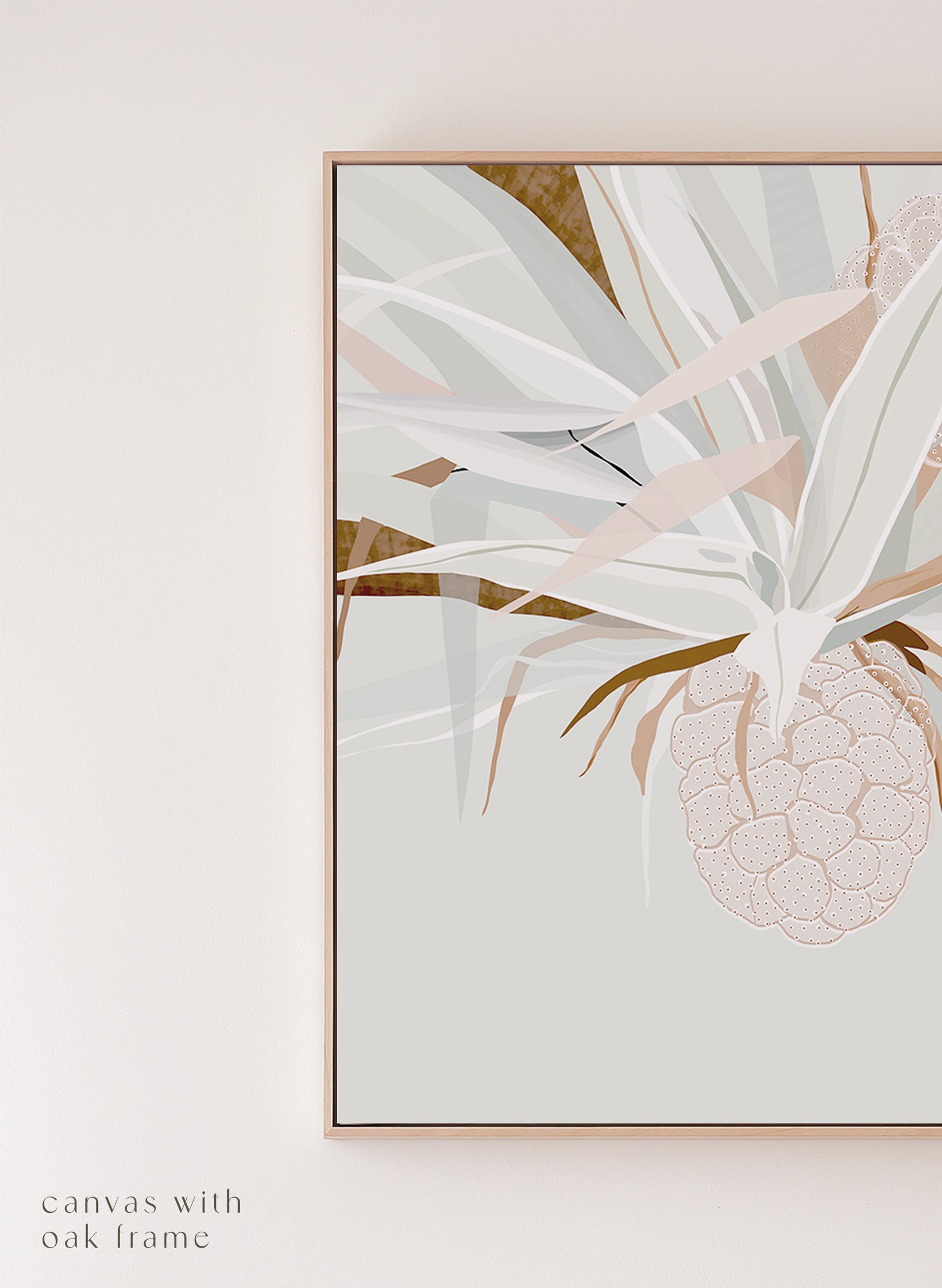 PAIR PANDANUS + WATERFALL PALM SQUARE