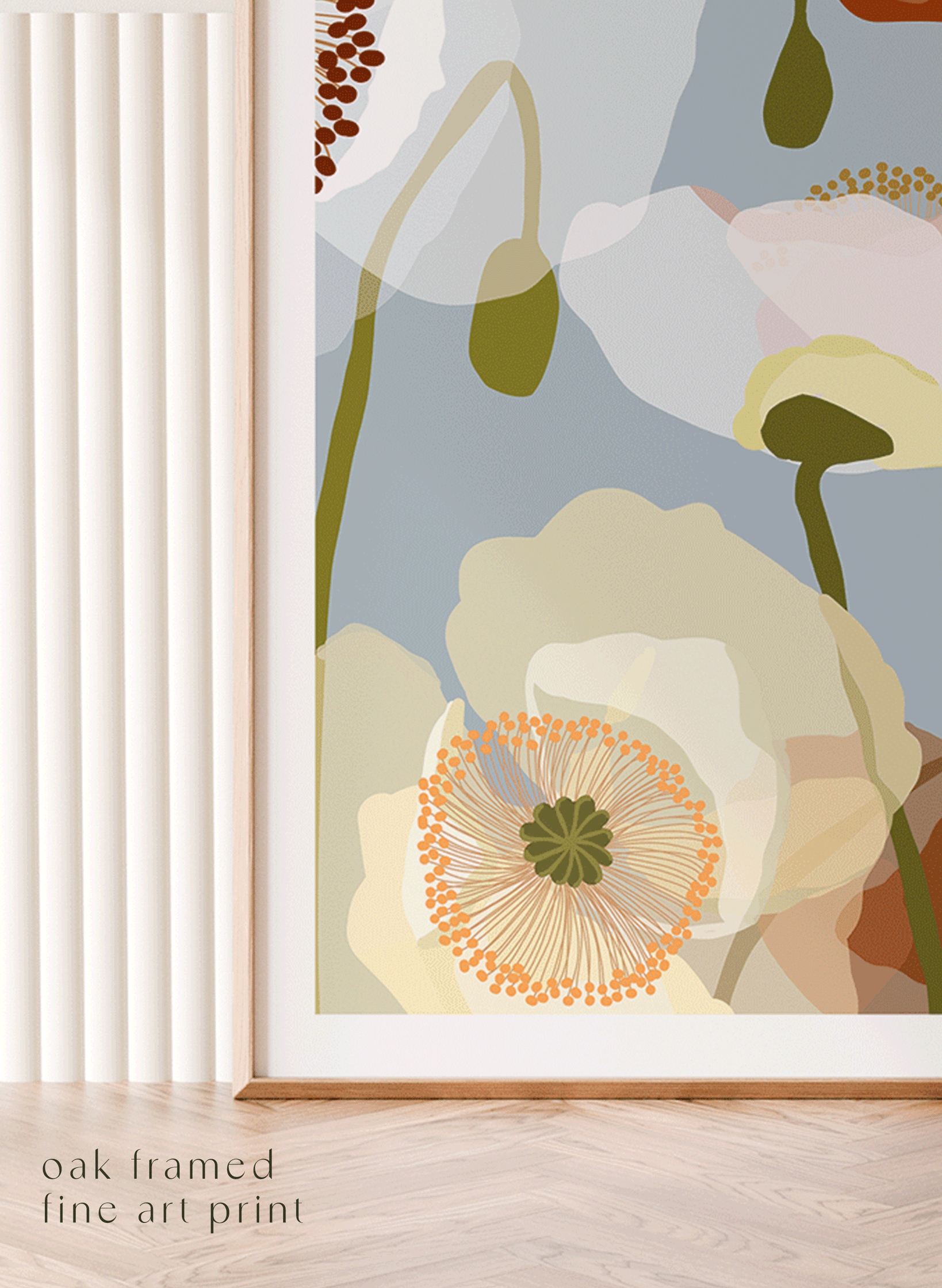 POPPY BLOOM 1 ~ SKY