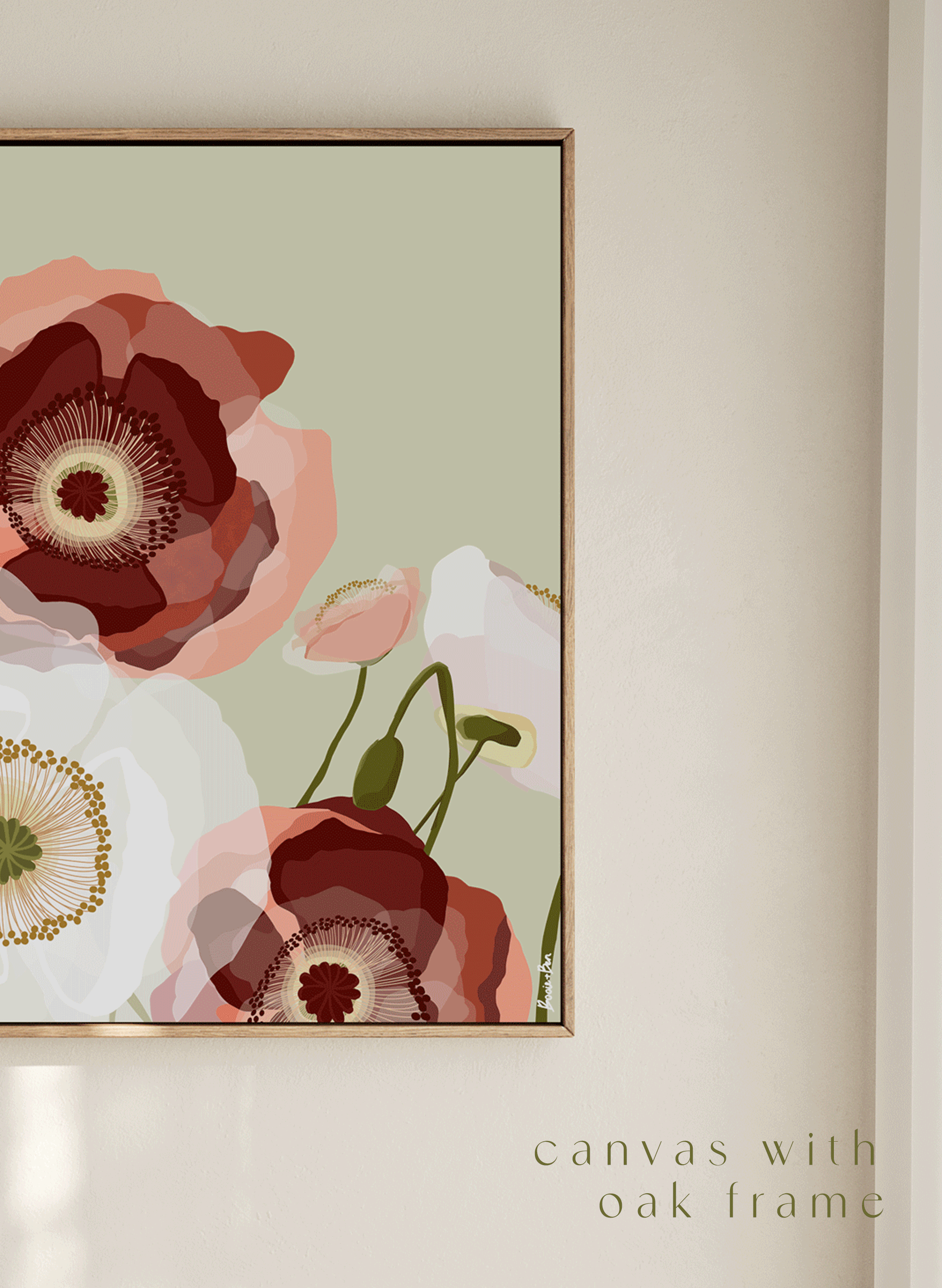 POPPY BLOOM 2 ~ PISTACHIO