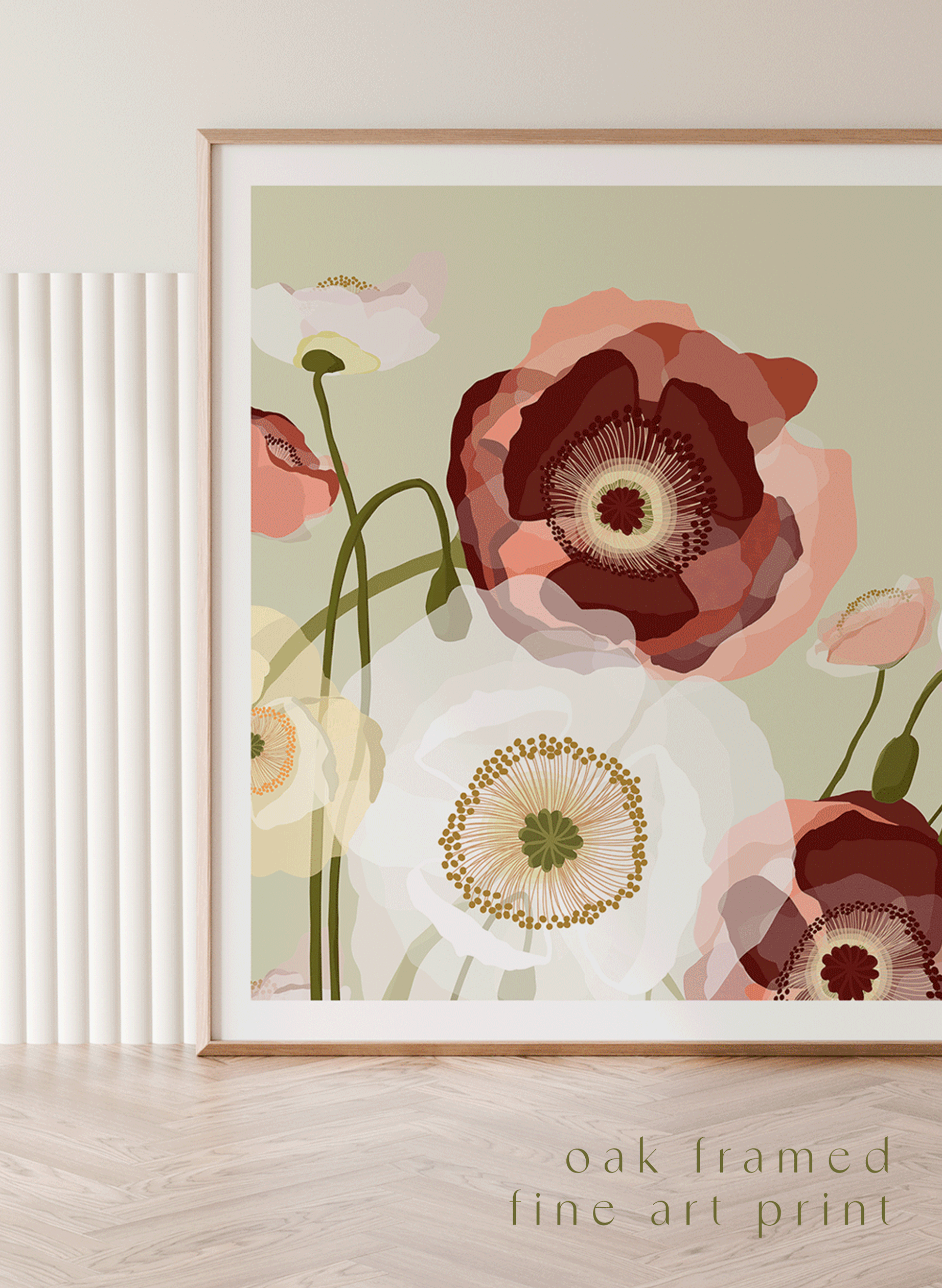POPPY BLOOM 2 ~ PISTACHIO