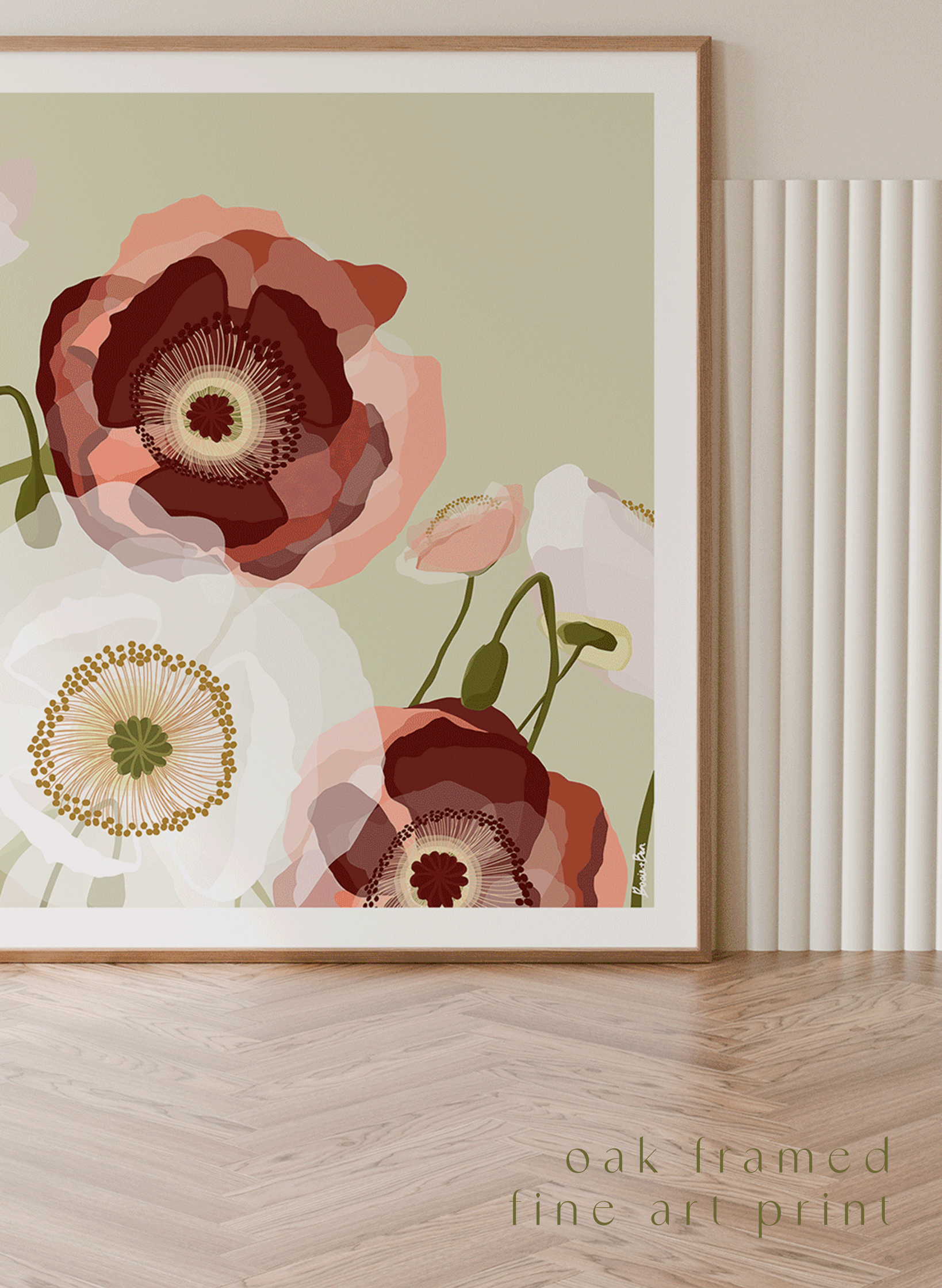 POPPY BLOOM 2 ~ PISTACHIO
