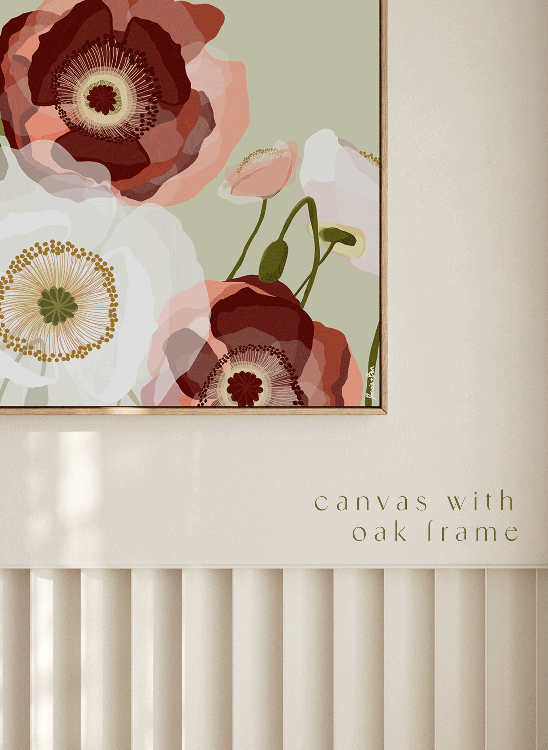 POPPY BLOOM 2 ~ PISTACHIO